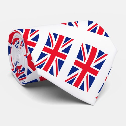 United Kingdom Union Jack Flag Neck Tie