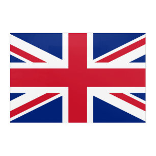 United Kingdom Union Jack Flag of British Colonies Acrylic Print