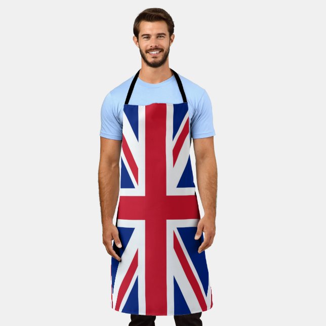 United Kingdom Union Jack Flag of British Colonies Apron (Worn)