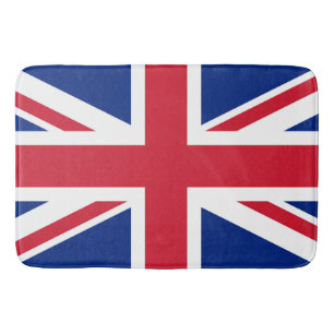 United Kingdom Union Jack Flag of British Colonies Bath Mat