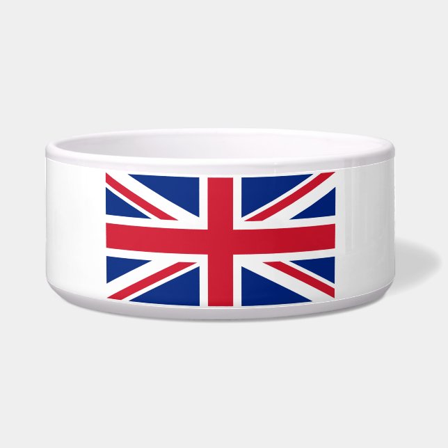United Kingdom Union Jack Flag of British Colonies Bowl (Front)