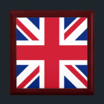 United Kingdom Union Jack Flag of British Colonies Gift Box<br><div class="desc">The Union Jack, a tapestry woven with threads of history, flutters proudly, a symbol of a nation forged in unity. Its story begins in 1606, when King James VI of Scotland ascended to the English throne as King James I. To commemorate the union of these two kingdoms, he commissioned a...</div>