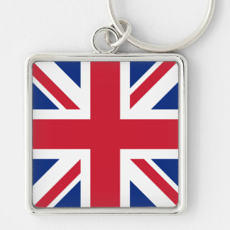 United Kingdom Union Jack Flag of British Colonies Keychain