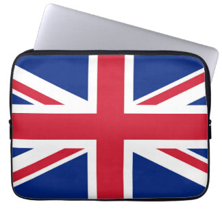 United Kingdom Union Jack Flag of British Colonies Laptop Sleeve