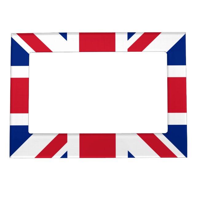 United Kingdom Union Jack Flag of British Colonies Magnetic Frame (Front)