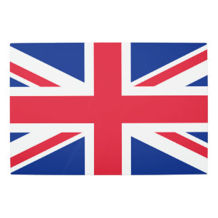 United Kingdom Union Jack Flag of British Colonies Metal Print