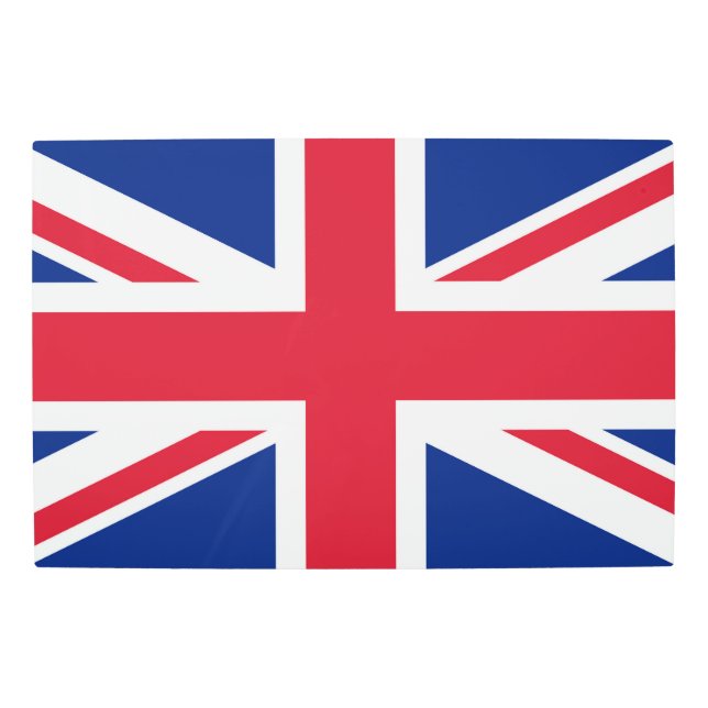 United Kingdom Union Jack Flag of British Colonies Metal Print (Front)