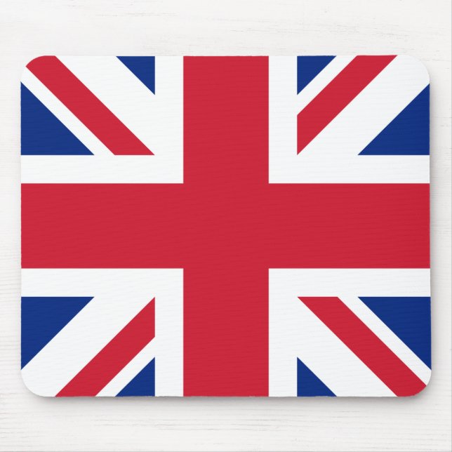United Kingdom Union Jack Flag of British Colonies Mouse Pad (Front)