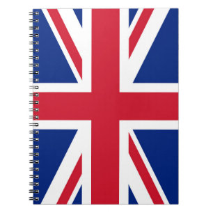 United Kingdom Union Jack Flag of British Colonies Notebook