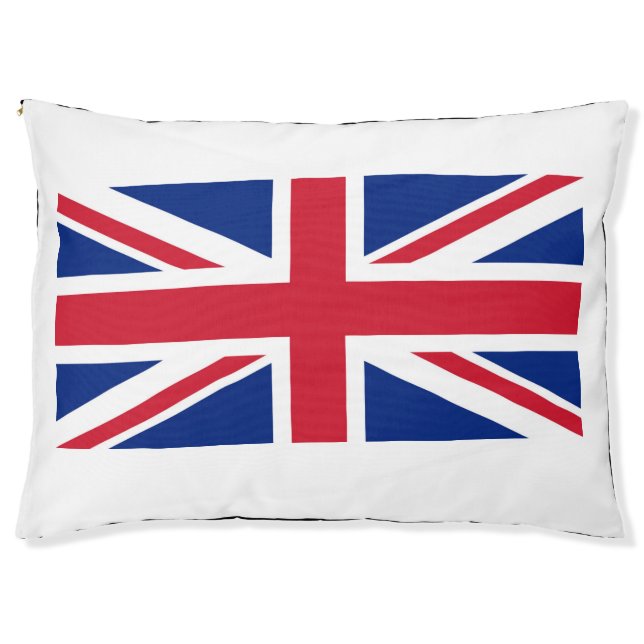 United Kingdom Union Jack Flag of British Colonies Pet Bed (Front)