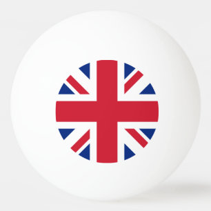 United Kingdom Union Jack Flag of British Colonies Ping Pong Ball