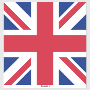United Kingdom Union Jack Flag of British Colonies Sticker