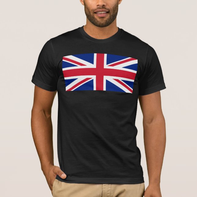 United Kingdom Union Jack Flag of British Colonies T-Shirt (Front)