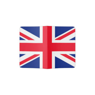 United Kingdom Union Jack Flag Passport Holder