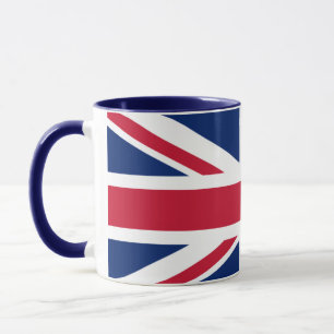 United Kingdom Union Jack Flag Personalized Mug