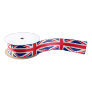 United Kingdom Union Jack Flag Satin Ribbon