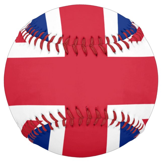 United Kingdom Union Jack Flag Softball (Front)