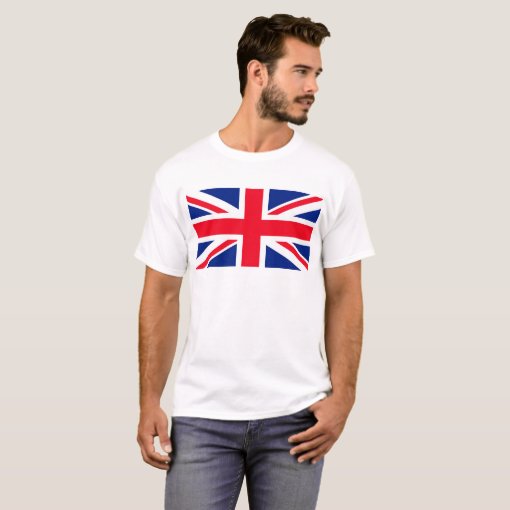 United Kingdom Union Jack Flag T-Shirt | Zazzle