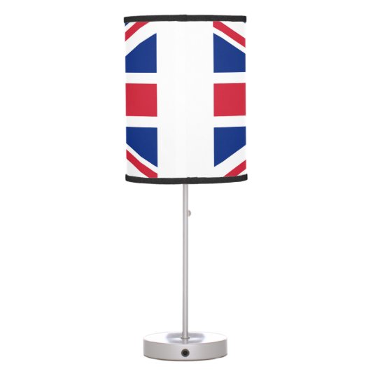United Kingdom Union Jack Flag Table Lamp (Back)