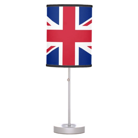 United Kingdom Union Jack Flag Table Lamp (Front)