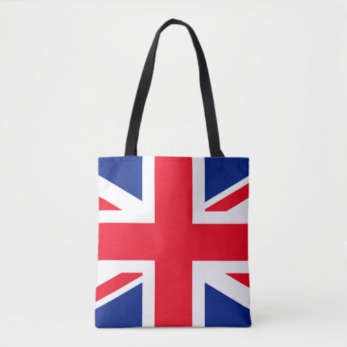 United Kingdom Union Jack Flag Tote Bag