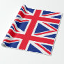 United Kingdom Union Jack Flag Wrapping Paper