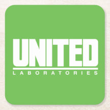 United Laboratories Drink Coasters