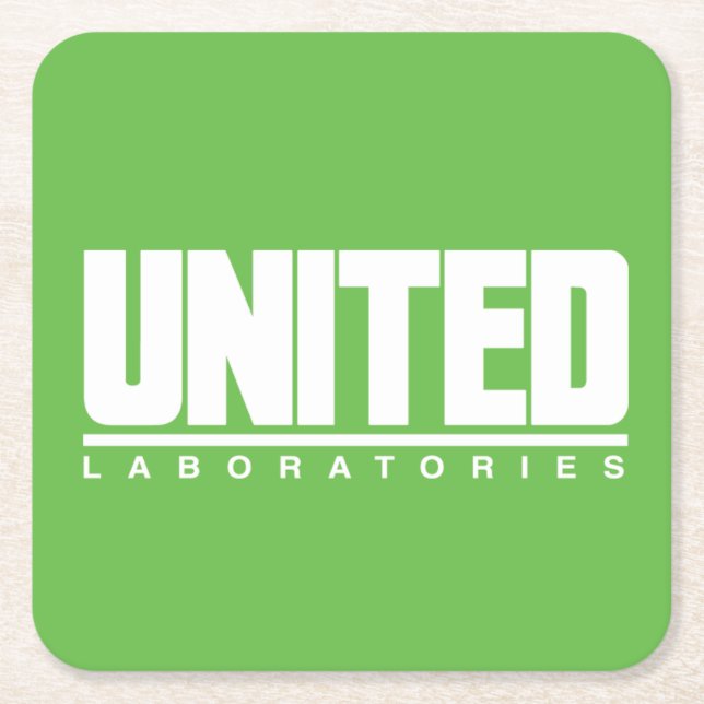United Laboratories Drink Coasters (Front)