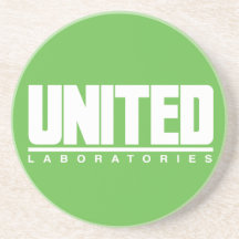 United Laboratories Sandstone Drink Coasters
