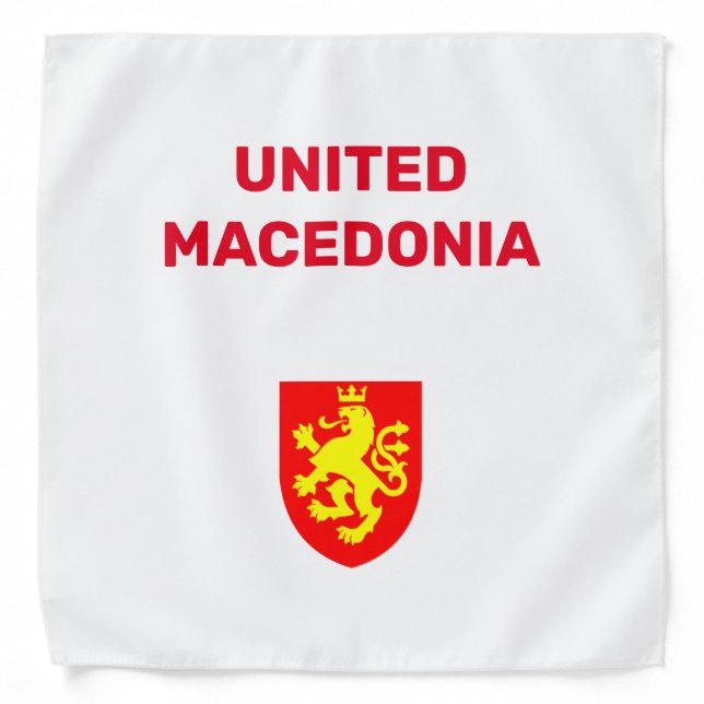 United Macedonia Bandana (Front)