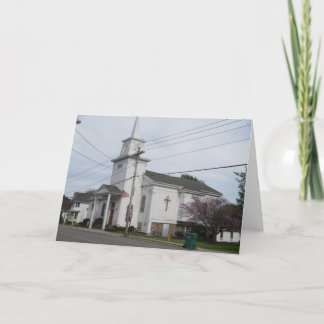 United Methodist Church note card