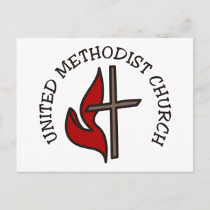 United Methodist Church Postcard