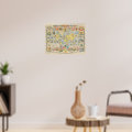 United Nations Map of the World Poster | Zazzle