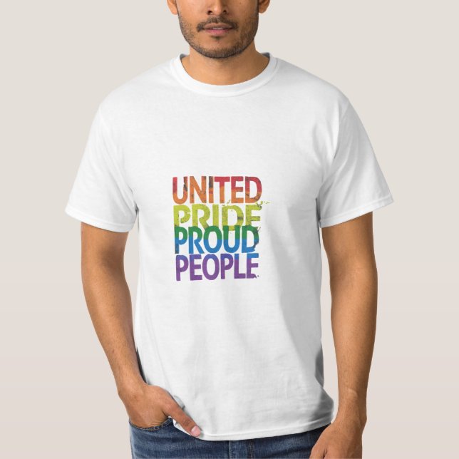 United Pride | Patriotic Men's T-Shirt  (Front)