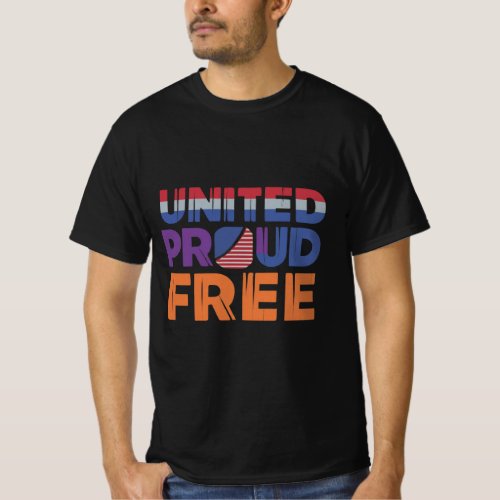  United Proud Free T_Shirt