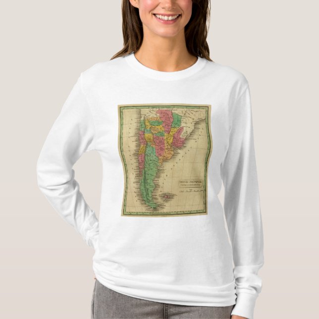 United Provinces, Chili, Patagonia T-Shirt (Front)