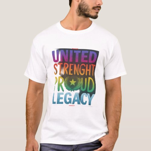 United Spirit Proud Nation T_Shirt