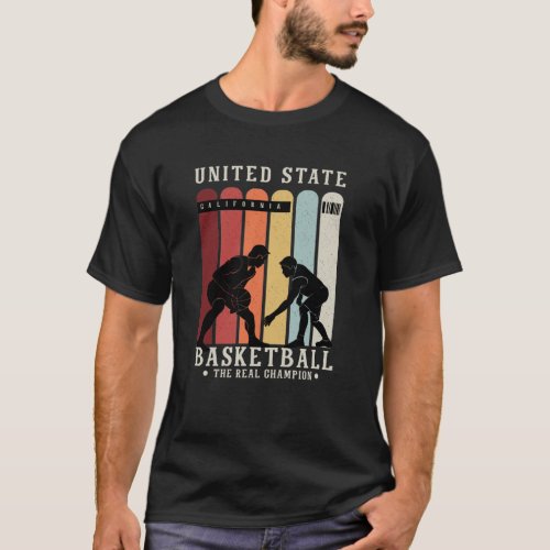 United state Basketball  the real champion T_Shirt