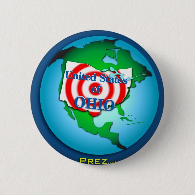 United State of Ohio Button (Front)