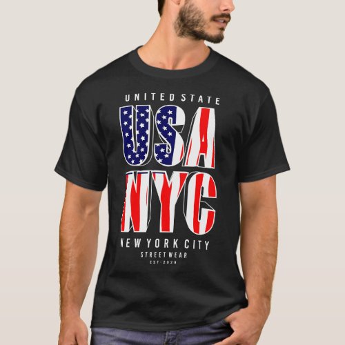 United State USA NYC T_Shirt