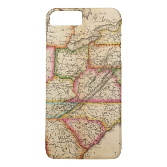 United States 11 Case-Mate iPhone Case (Back)