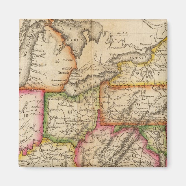 United States 11 Magnet (Front)