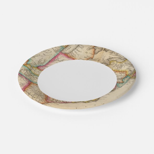 United States 11 Paper Plates (Angled)
