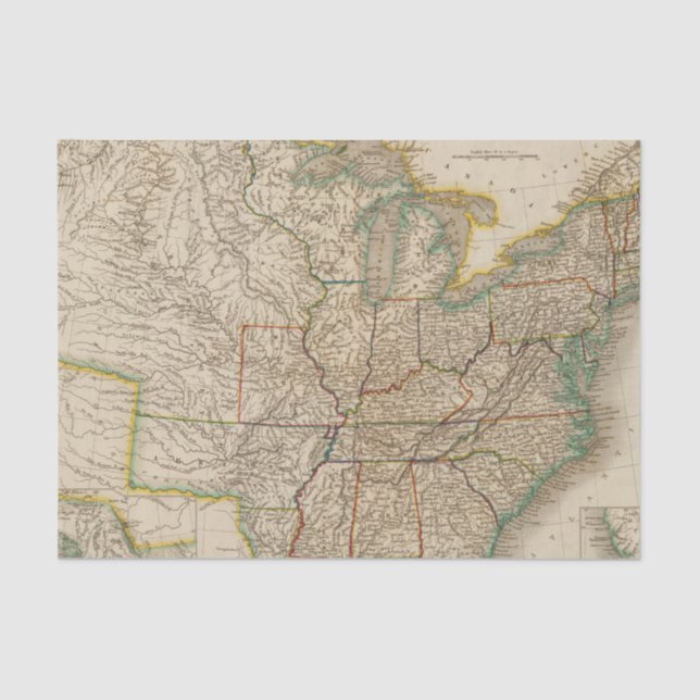 United States 12 Tissue Paper (Front)