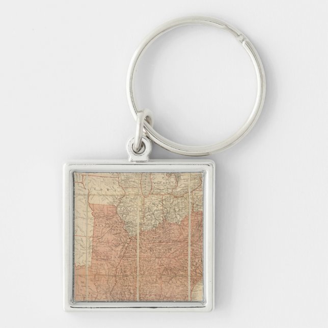 United States 14 Keychain (Front)