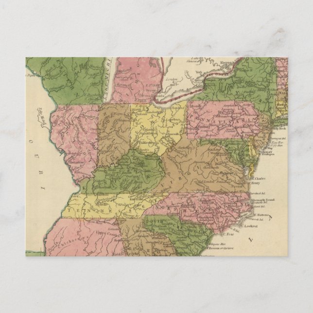 United States 18 Postcard (Front)