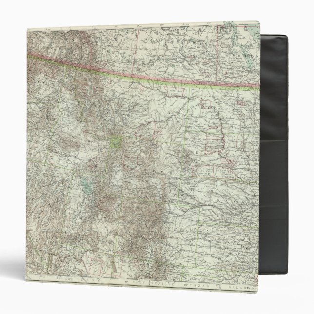 United States 22 3 Ring Binder (Front/Inside)