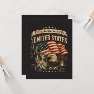 United States 250th Anniversary Celebration Invitation