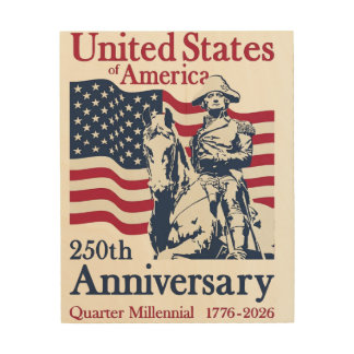 United States 250th Anniversary Commemorative Art 