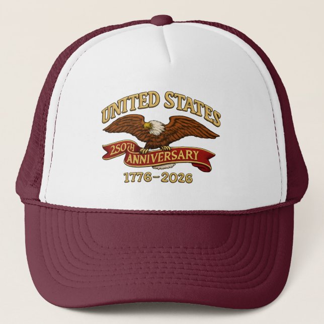 United States 250th Anniversary Dad Cap 1776–2026 (Front)